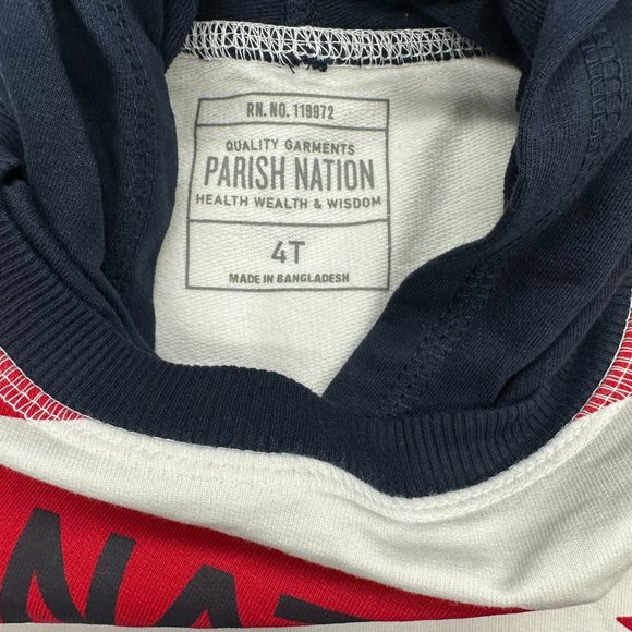 Parish Nation Striped Hooded Tee & Jogger Set (4T) - Picture 5 of 12